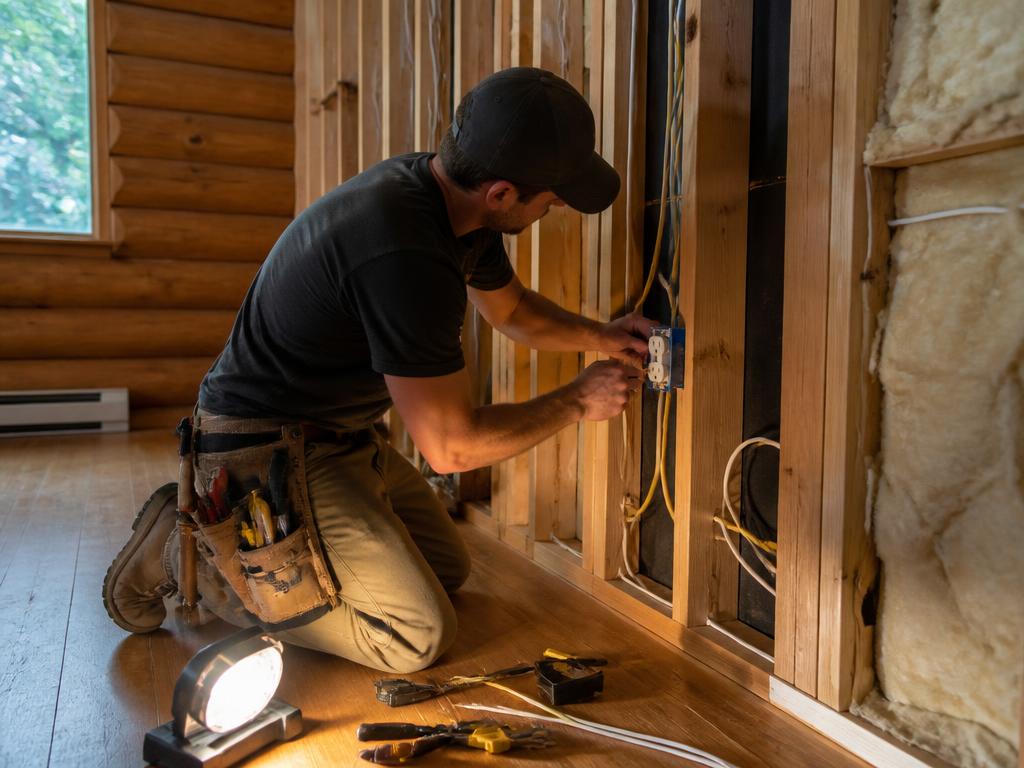 Electrical by Grunt Work General Contracting in Truckee, Lake Tahoe and Carson City